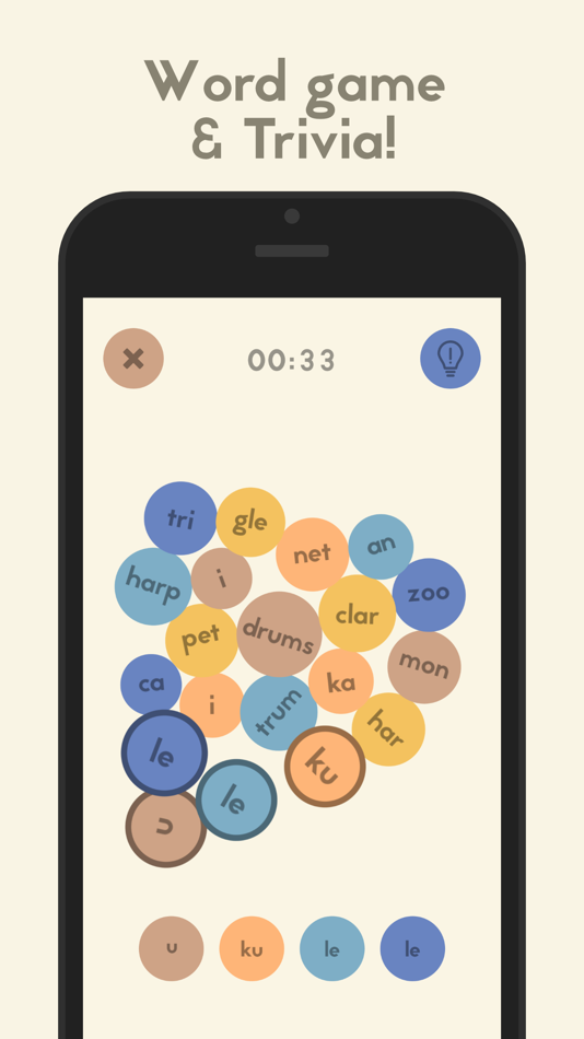 #1. Subwords: Word Game & Trivia (iOS) 由: Klemens Strasser