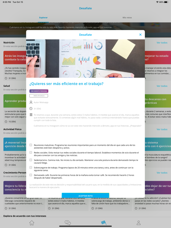 Screenshot #4 pour Motivapp