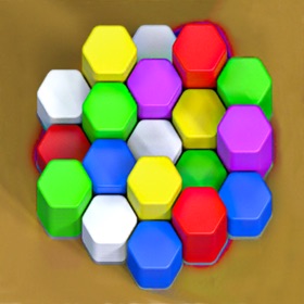 螢幕擷取畫面 (4) Hexa Sort Tattoo Match 3D Game