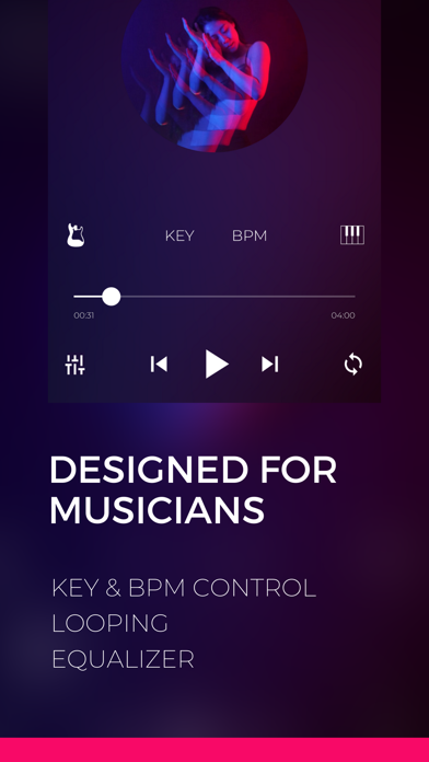 Backtrackit: Musicians Player Screenshot