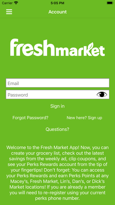 Fresh Market Utah Screenshot
