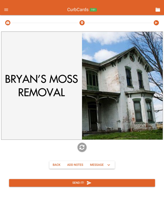 CurbCards iPad screenshot 5 - Business app