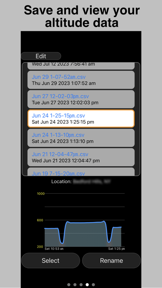 #3. Altimeter Tracker + Watch app (iOS) 由: Bog Bridges LLC