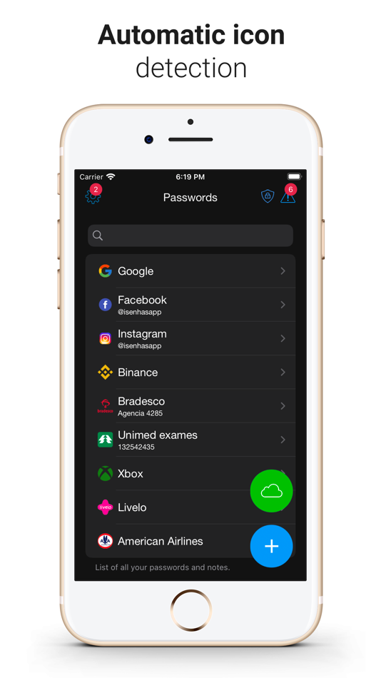 #2. iSenhas - Password Manager (macOS) 由: davi orzechowski