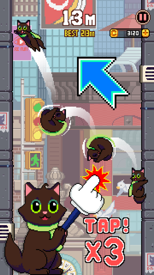 #6. Cat Jump (Global) (iOS) 由: Seeplay Inc.