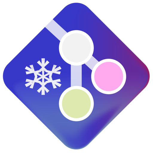 Snowflower Diff app icon