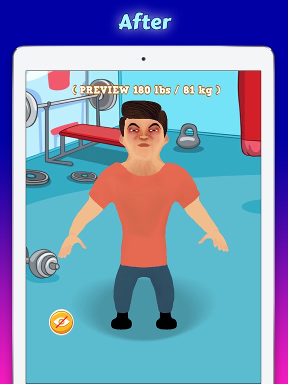 Fat Man (Lose Weight) iPad screenshot 2 - Games app