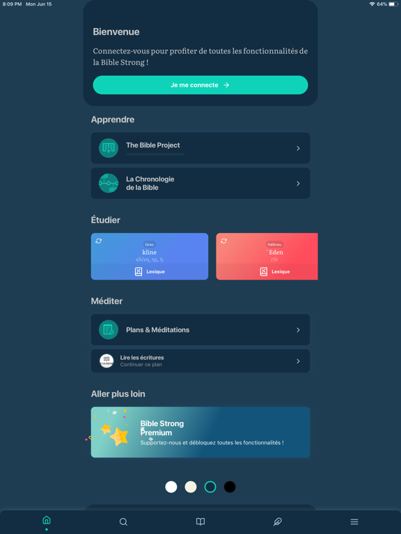 Bible Strong: Learn and Study iPad screenshot 7 - Reference app