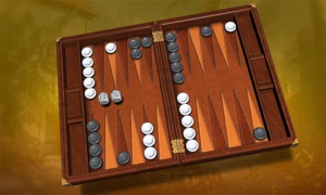 Hardwood Backgammon