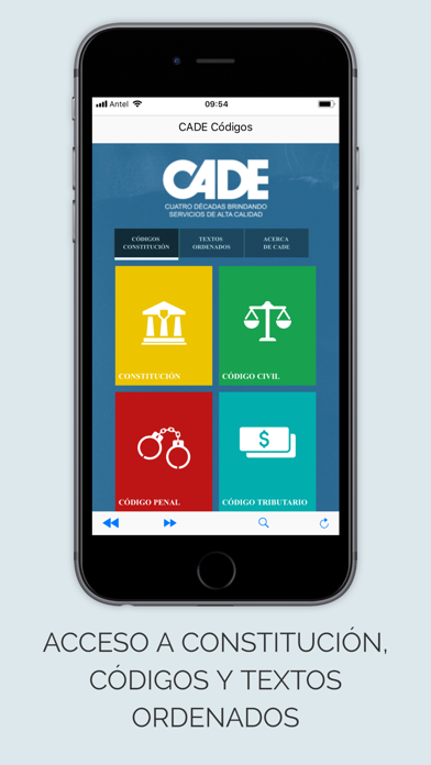 CADE Códigos Screenshot
