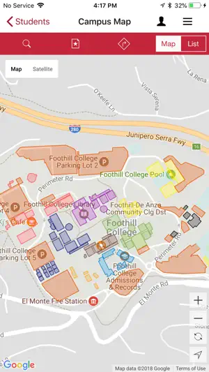 Foothill College Mobile screenshot 2