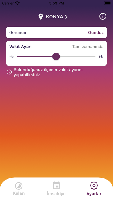 Screenshot #3 pour AKINSOFT Namaz Vakitleri