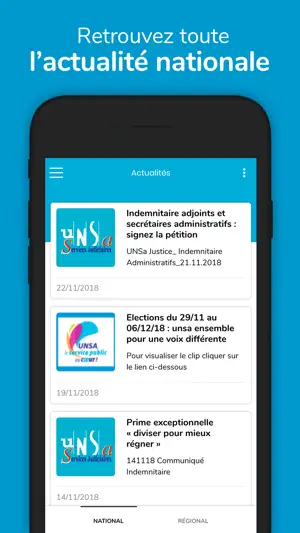 UNSa Services Judiciaires screenshot 1