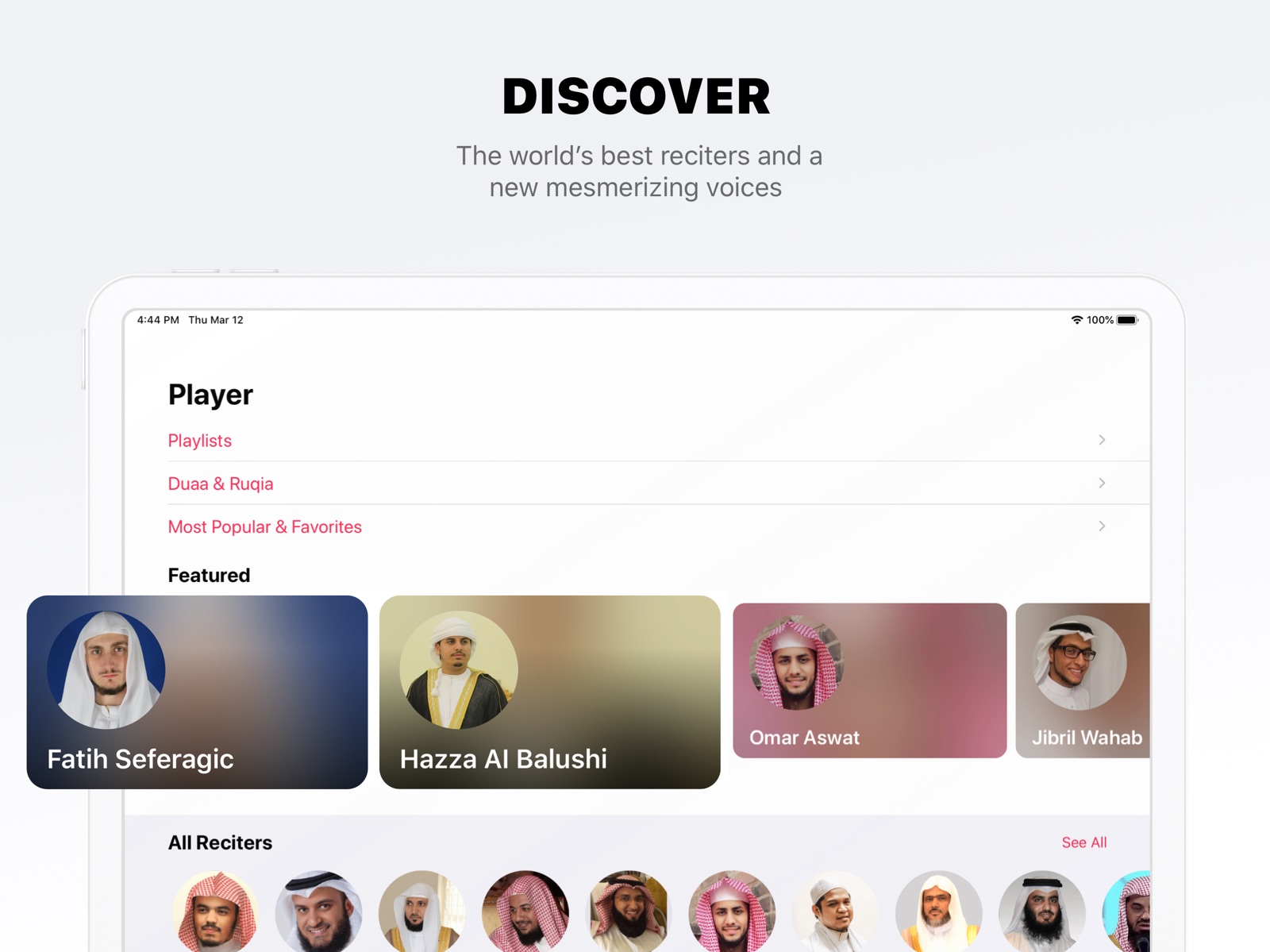 Quran Pro · القران الكريم ipad screenshot 1