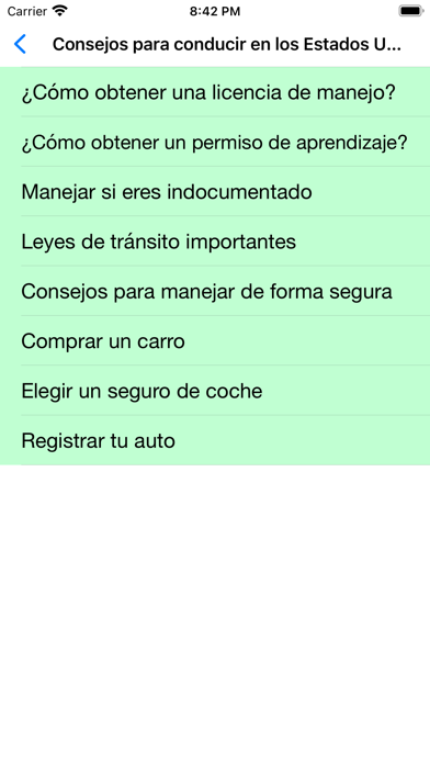 Examen del Conductor del 2025 Screenshot