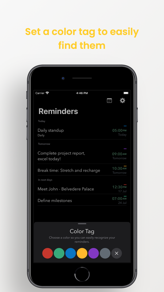 #5. Reminder - Smart Schedule (iOS) 由: Egzon Pllana