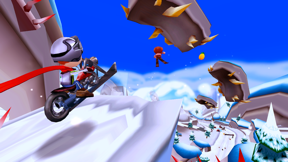 Skiing Fred screenshot