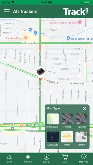 Tracki GPS screenshot 2