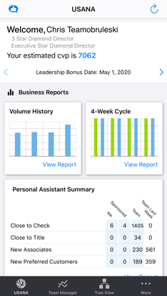 USANA Mobile HUB screenshot 1