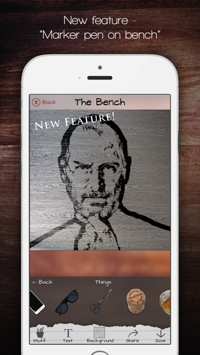 Stickers & filter Sketch Bench Screenshot 5 of 7