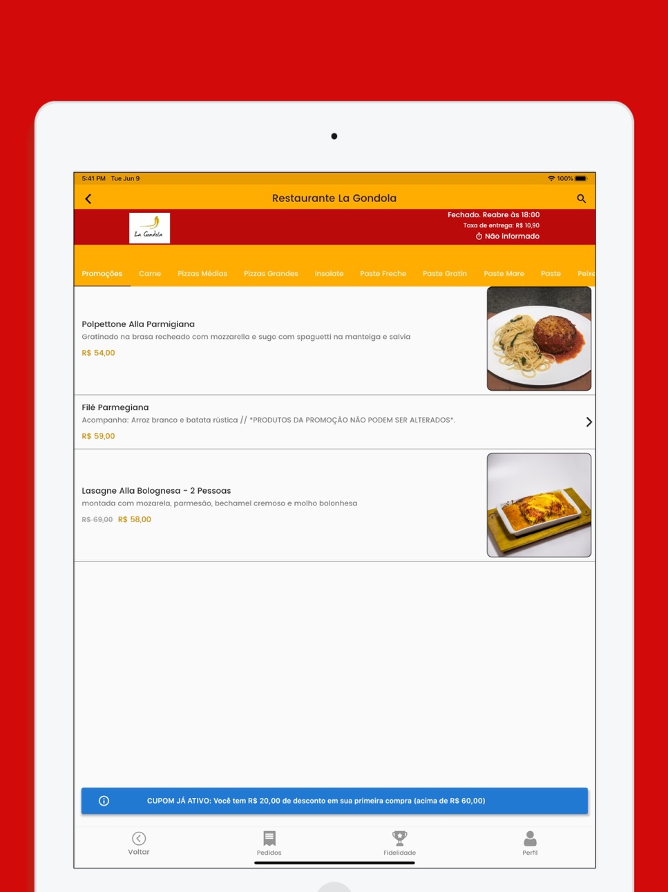 iPad screenshot