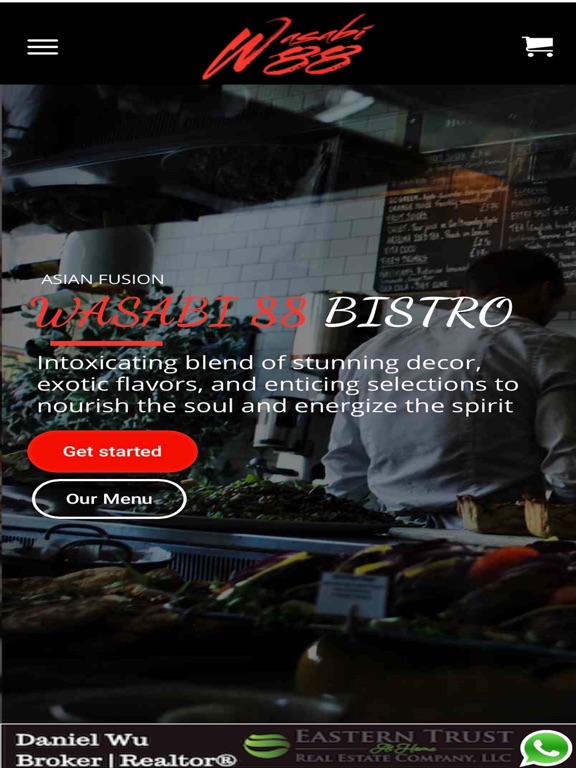 Wasabi 88 iPad screenshot 1 - Business app