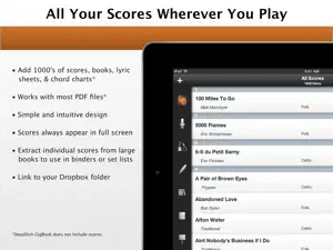 DeepDish GigBook screenshot 1