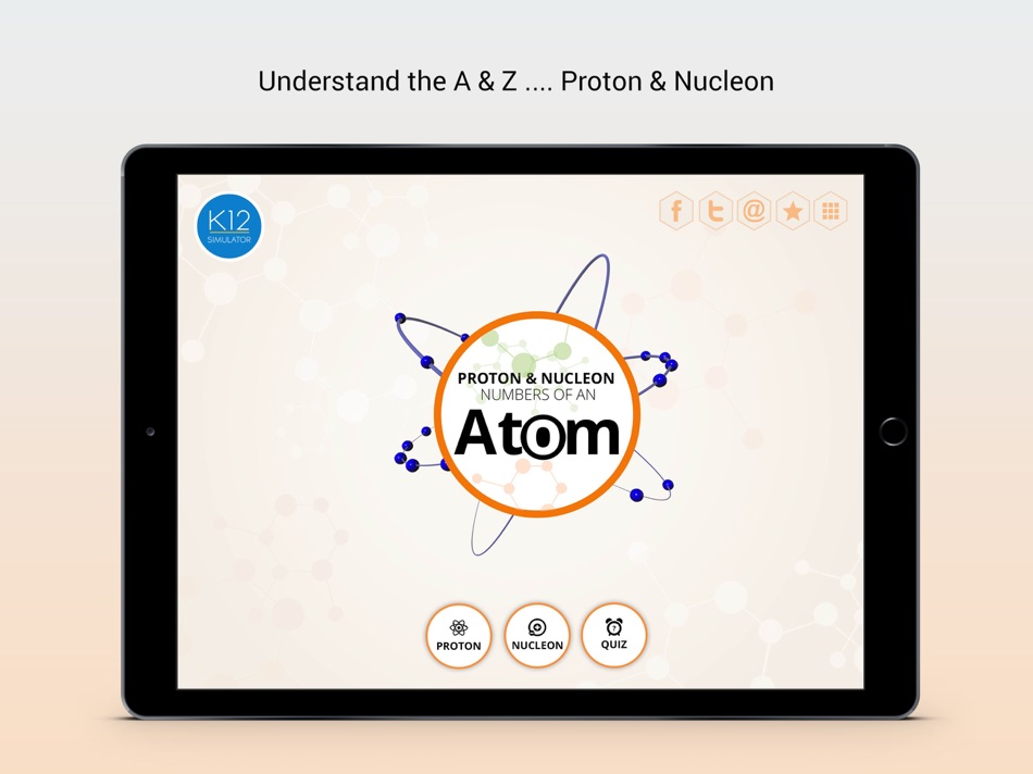 #1. Proton & Nucleon Numbers (iOS) De: www.ajaxmediatech.com