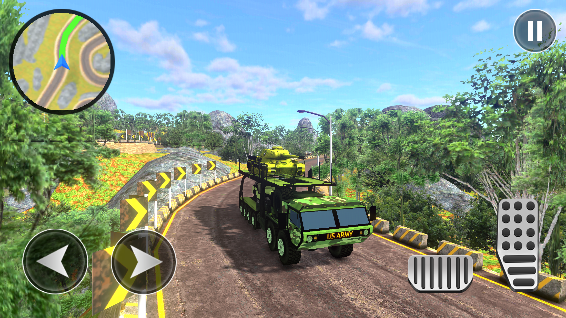 Army Cargo Truck Driving Games