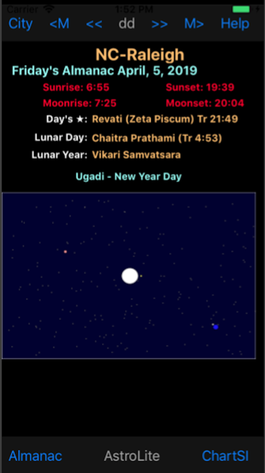 #1. AstroLite (iOS) 由: Kaup Shenoy Associates