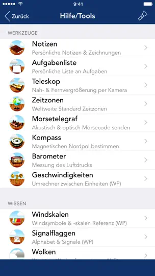 Screenshot von Seewetter Pro auf dem iPhone 5