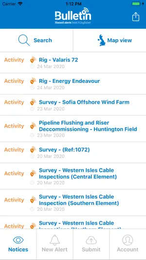 Kingfisher Bulletin screenshot 2