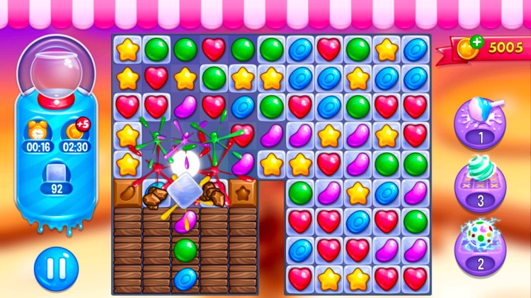 Candy Jewel World PRO Match 3 screenshot-4