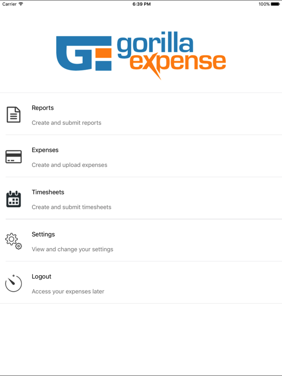 Screenshot #5 pour Gorilla Expense Pro