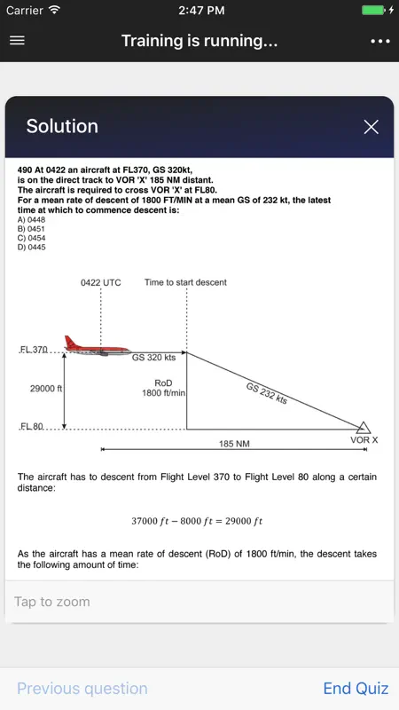 Fasttrack ATPL - Pilot Exams screenshot 3 of 6