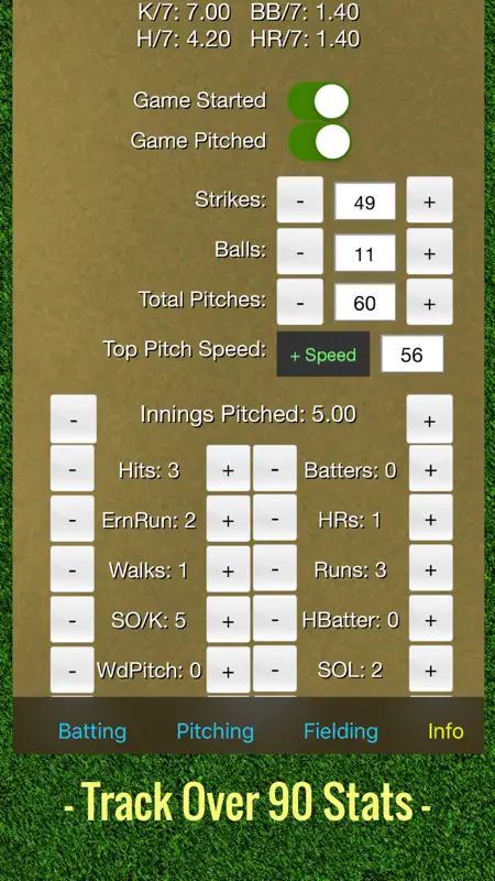 Softball Stats Tracker Pro screenshot 2 of 6