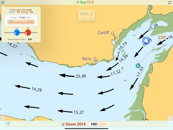iStreams Bristol Channel iPad screenshot