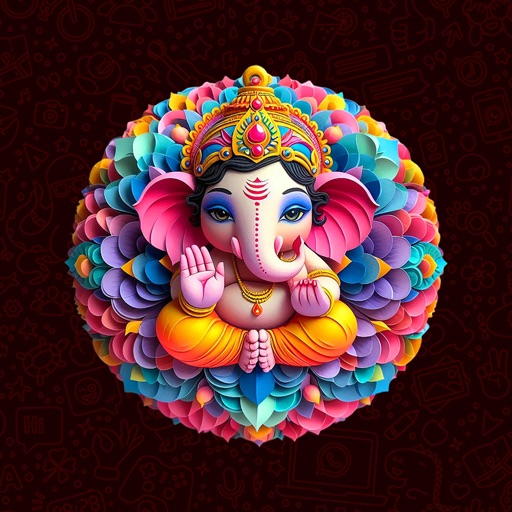 Lord Ganesh 3D icon