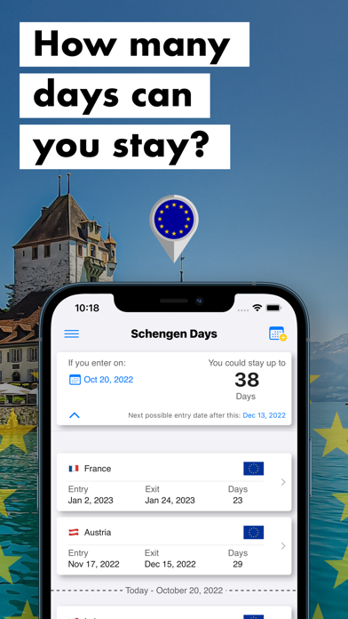 Schengen Days Calculator