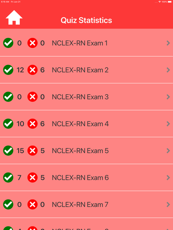NCLEX-RN Practice Questions iPad screenshot
