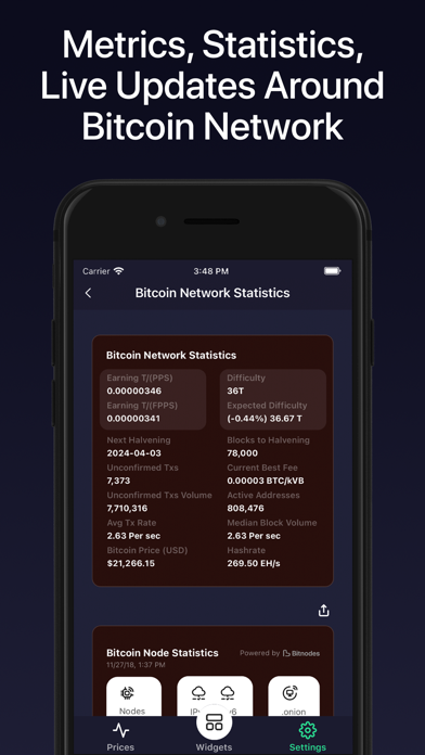 Coinlytics: Track BTC & Crypto Screenshot