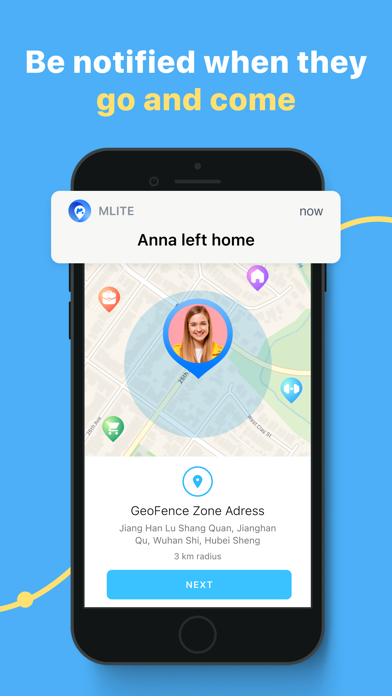 mSpy: Find my Friends Phone iPhone screenshot 3 - Lifestyle app
