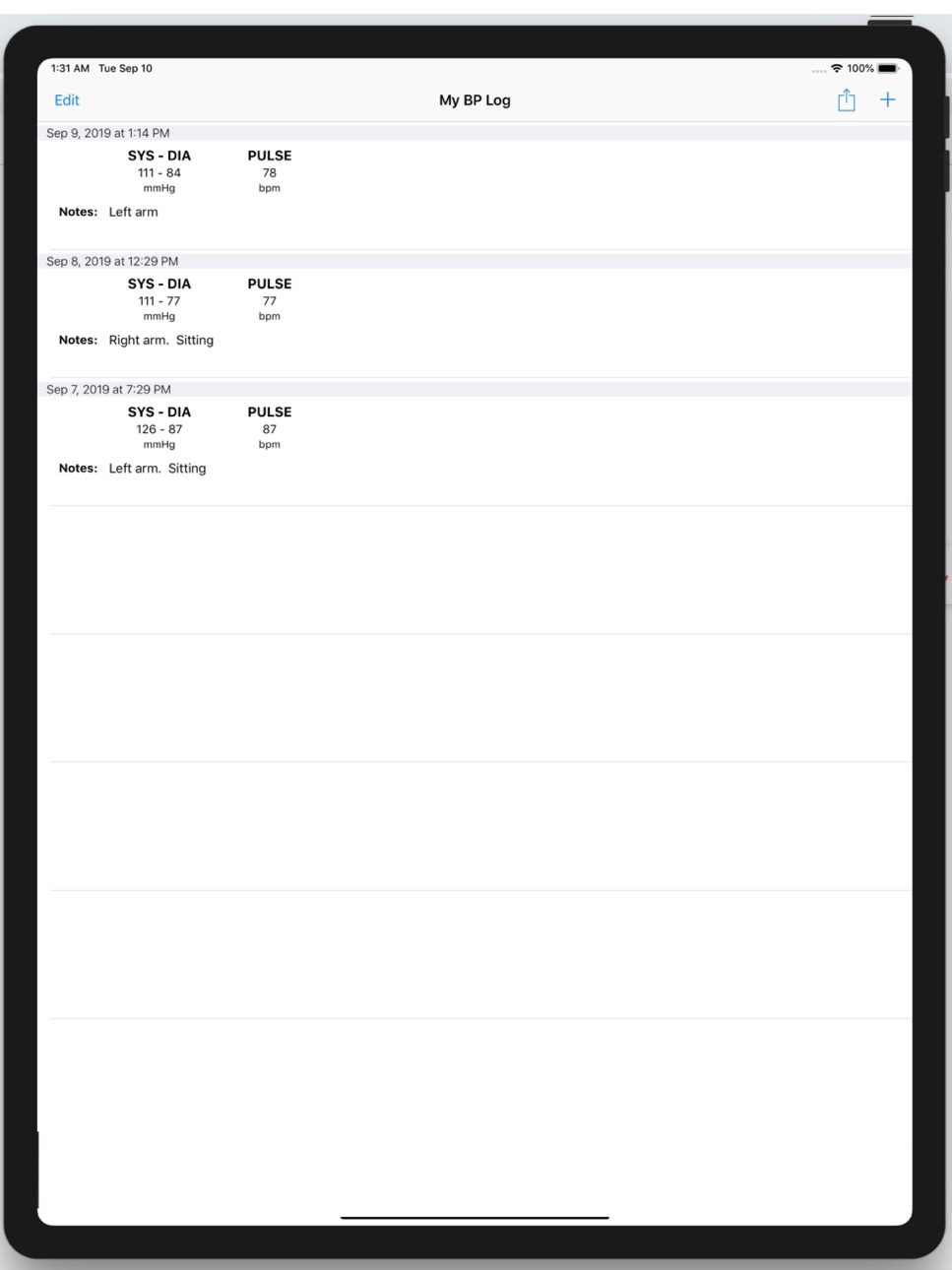 iPad screenshot
