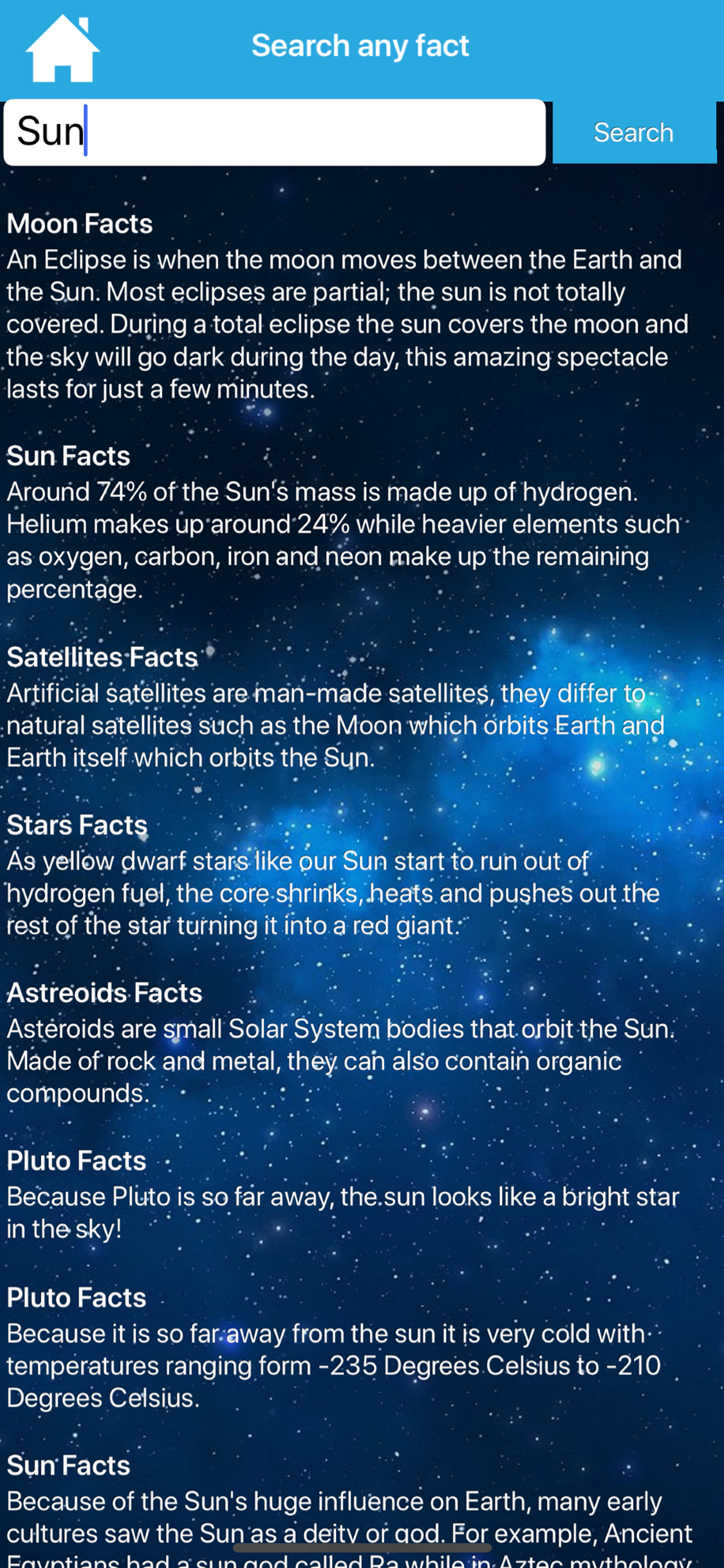Cool Astronomy Facts