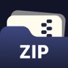解凍する - Zip, RaR ファイル オープナー