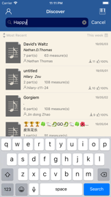 Notation Pad-Sheet Music Score screenshot