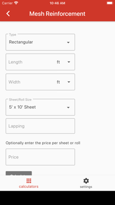 Concrete Calculator Plus screenshot 6