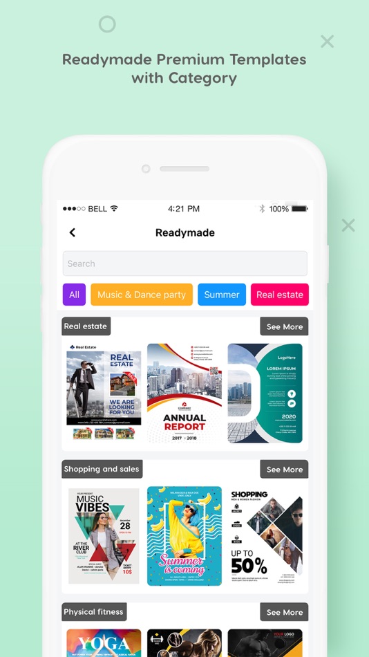 #2. Flyer Maker Poster Design (iOS) 由: Hiteshkumar Hihoriya