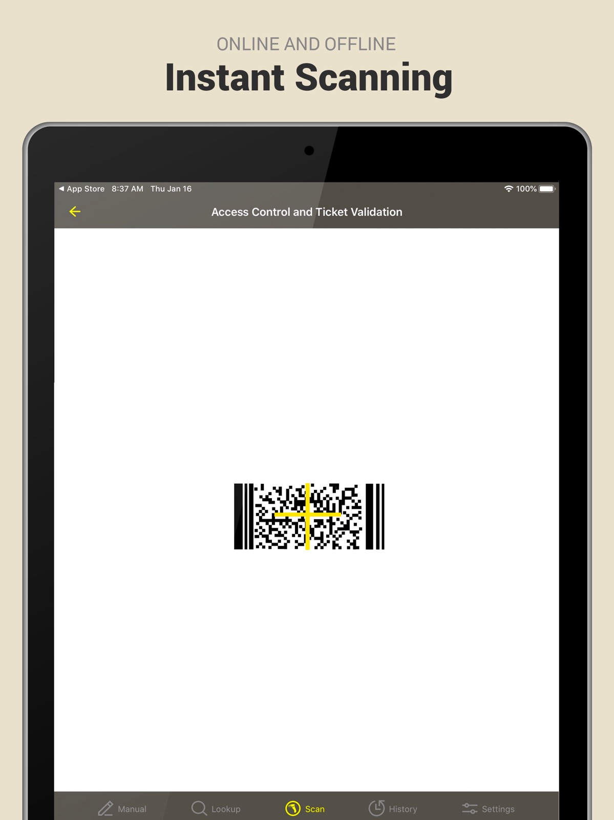 CodeREADr: Admin Edition ipad screenshot 1