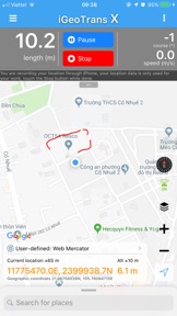 iGeoTrans X screenshot